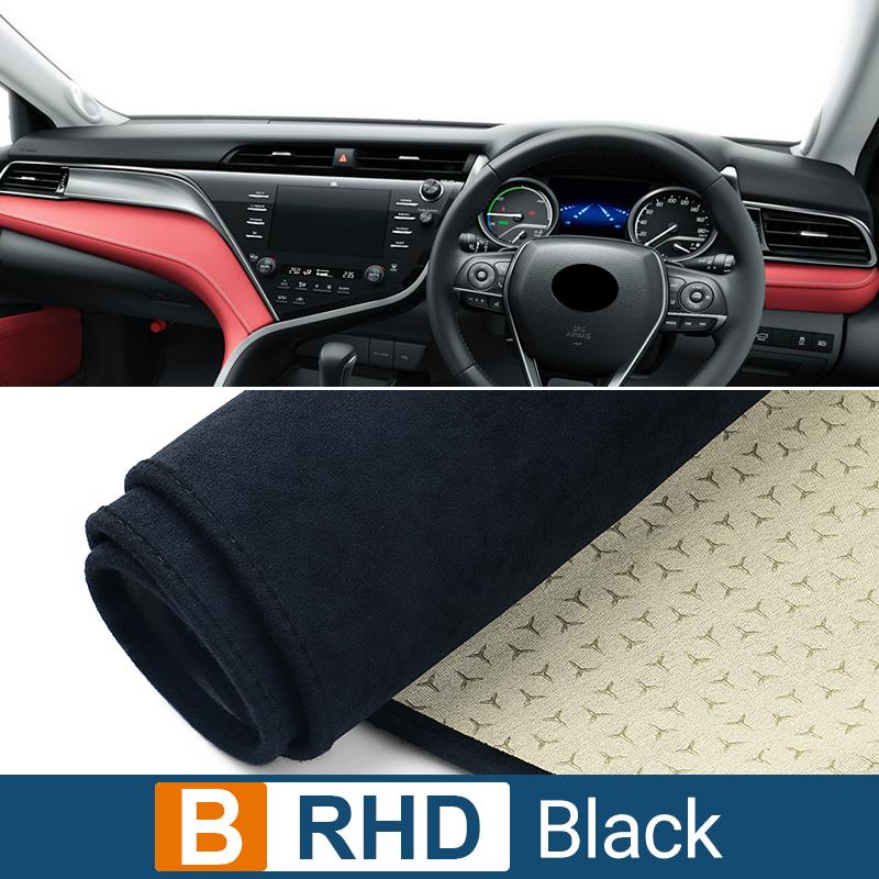 Чехол на приборную панель автомобиля, избегайте света, коврик, анти-УФ-ковер, нескользящие коврики для Toyota Camry XV70 2018 2022 2023 2024