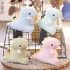 Cute Little Dinosaur Pendant Plush Toy Doll Cartoon Bag Hanging Keychain Rag Doll
