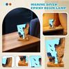 Resin Lamp | Ocean Diver Epoxy Resin Lamp | Christmas Gift