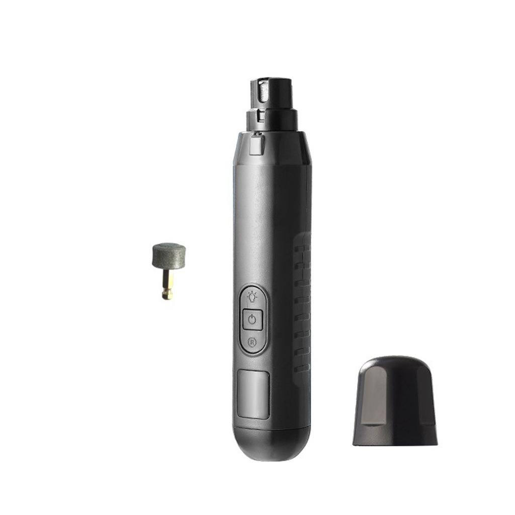 Pet Nail Polisher With Lights, Blood Line, Electric Charging, Nail Clipper, And Dog Manicure