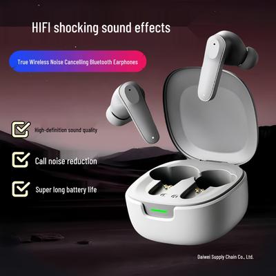 Новые 2025 года True Wireless Bluetooth-наушники с шумоподавлением: Внутриканальные стерео-наушники для музыки, игр и спорта.