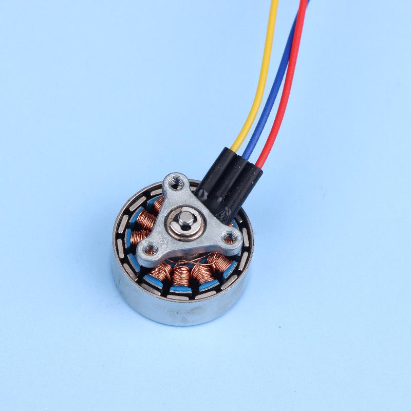 1S-2S 7.4V 15000Kv Крошечный 14мм 3-фазный Бесколлекторный Двигатель Высокоскоростной Двигатель 1.5мм Вал Для RC Дрона Вентилятор Радиатор Двигатель