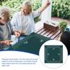 ERINGOGO Mahjong Mat, 30.7 x 30.7 Inch, Thick Polyester with Non-Slip Game Table Cover, Compatible with Dominoes and Pai Gow, Home Play Mat