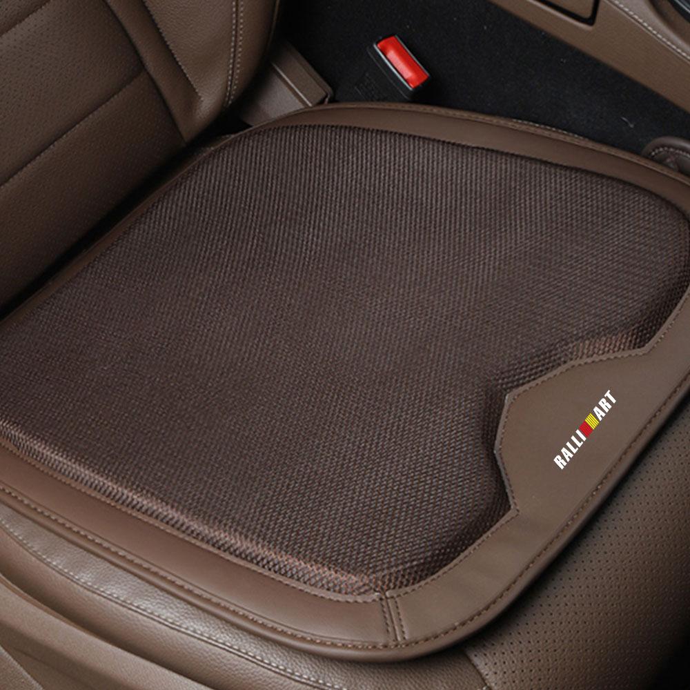 Car Front Seat Pad Leather Breathable Comfort Cushion Cover For Mitsubishi Pajero Outlander XL Montero Lancer Triton l200 ASX