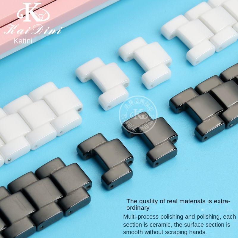 ONEВысококачественный керамический ремешок для часов GC Guess Rossini MK Часы Ремешок 20*11мм 18*10мм 16*8мм Мужской Женский Ремешок Аксессуары для часовMN