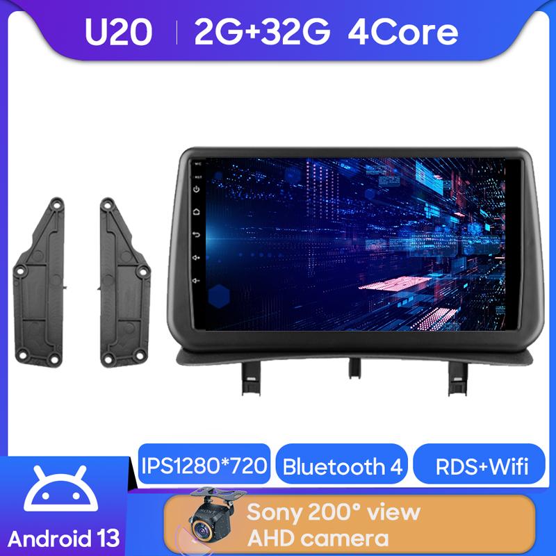 Android Мультимедиа Для Renault Clio 3 2005 - 2014 Автомобильный Стерео Процессор Радио QLED Плеер Навигация Carplay Авто HDR 5G Cam Dash WIFI