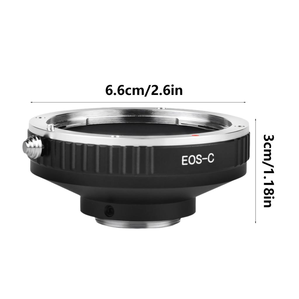 Переходники-кольца с байонета Canon EOS на C-Mount для фотографов и кинематографистов с объективами EF/EF-S