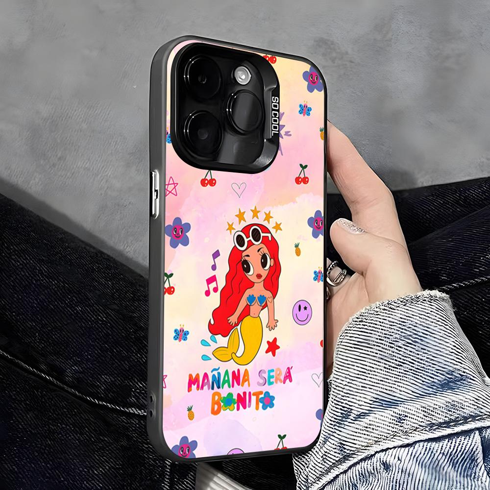Чехол для телефона K-Karol G Manana Sera Bonito Для IPhone 17 Pro Max 16 Pro Max 15 14 13 11 12 Mini Xs X Xr 7 8 Plus Se Цвет Серебристый Co