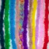 Colorful Marabou Turkey Feathers Boa Shawl 13G for Party Wedding Clothes Sewing Christmas Tree Crafts Plume 2 Yard/Pcs