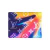 Louis Vuitton Monogram Sunset Tie-Dye Multifunctional Leather Wallet Men Wallet Multicolor M80954