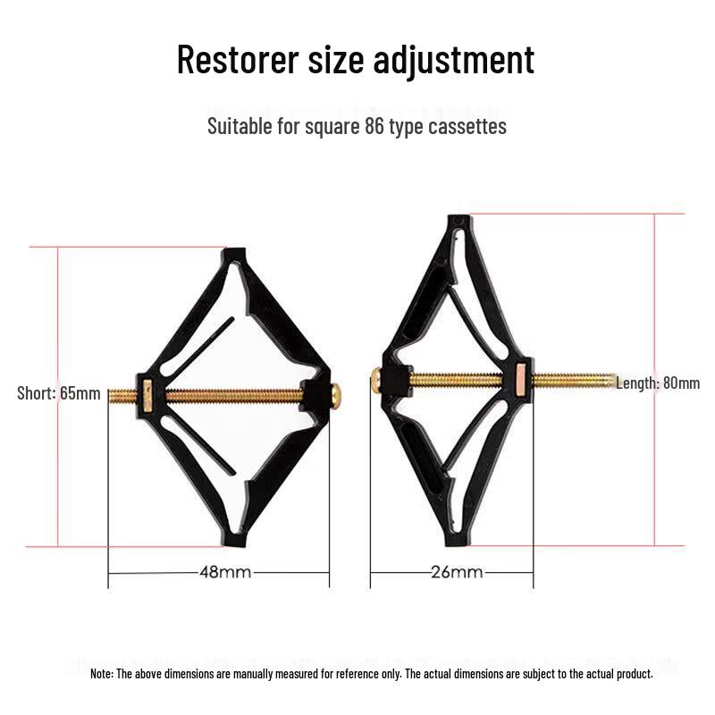 86-Type Concealed Junction Box Repair Kit