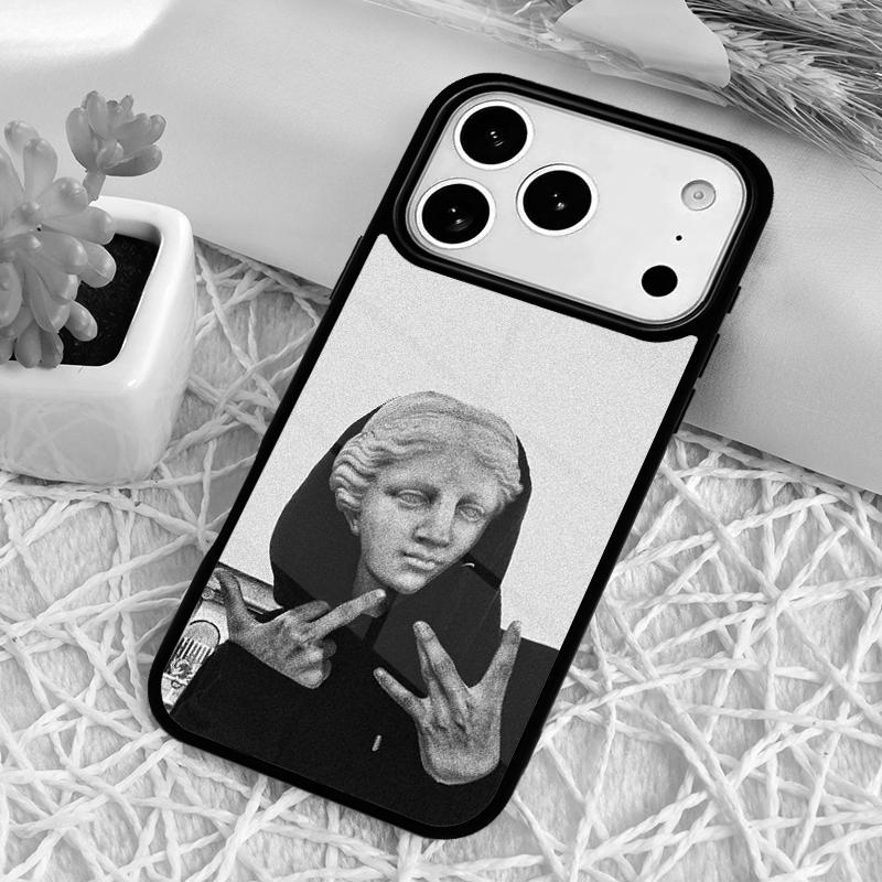 Neon Vaporwave Art Shockproof Phone Case for iPhone 17 Air 16e 15 11 12 14 13 Pro Max Cover Coque
