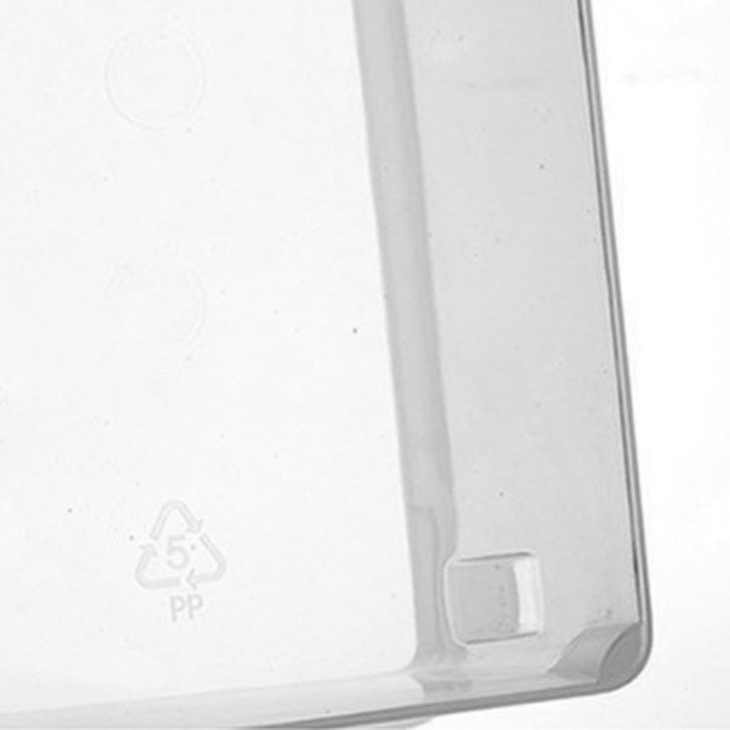 Органайзер для ящика холодильника, контейнер, легкий доступ, прозрачный пластик, большая вместимость, универсальное выдвижное хранилище