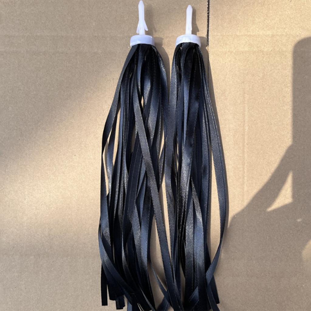 1 пара кисточек на руль, кисточки для самоката, радужные для мальчиков и девочек, набор разноцветных лент для велосипеда, ленты на ручки велосипеда