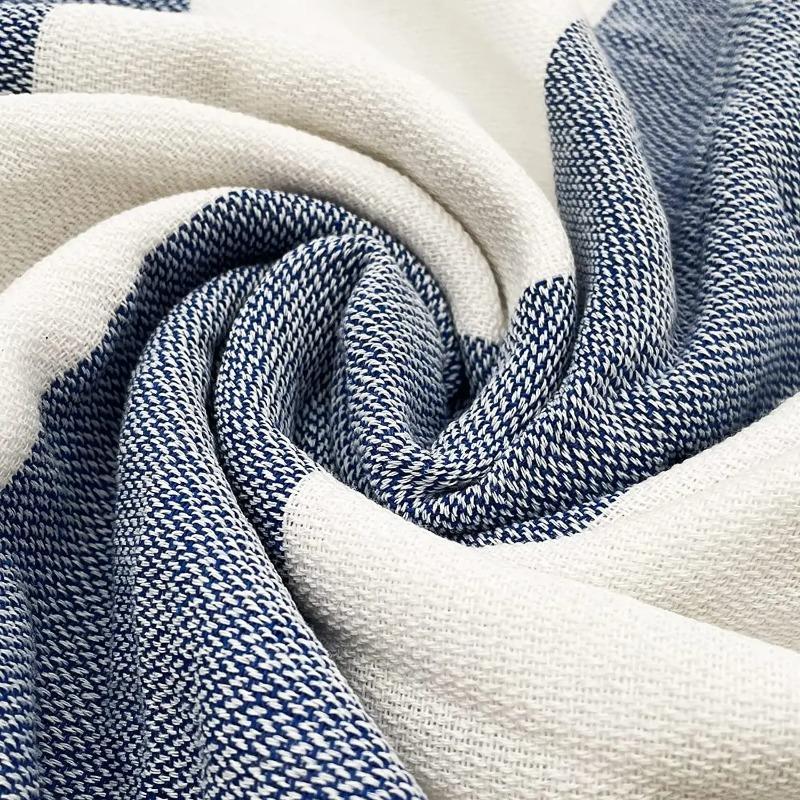 Turkish Beach Towels, 39 X 71 Inch Oversized Beach Towel Quick Dry Sand Free Turkish Bath Towel for Beach Pool Gym and Bathroom