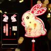Luminous Mid-Autumn Festival Lantern Cartoon Lantern DIY Material Package Rabbit Lanterns  Chidlren