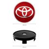 4Pcs 56mm 60mm 62mm 57mm Car Wheel Center Hub Cap Stickers Accessory For Toyota Rav4 Yaris Avensis Corolla Camry crown Rim Cover