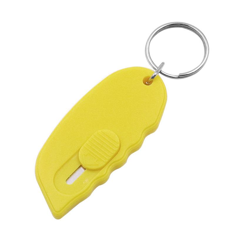 Mini Keychain knife Portable Knife Utility Knife Paper Express Unpacking Envelope Office Cutting Paper Art Cutter Stationery