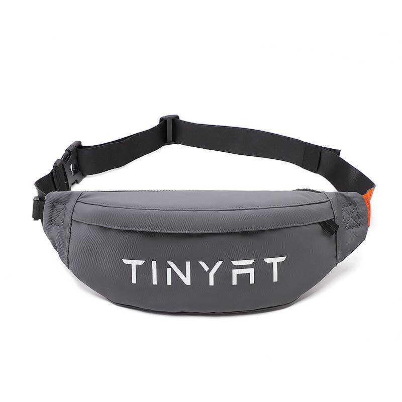TINYAT мужская поясная сумка кошелек повседневная большая поясная сумка для телефона женская парусиновая дорожная сумка для телефона Фанни сумка-банан на бедре с 4 карманами