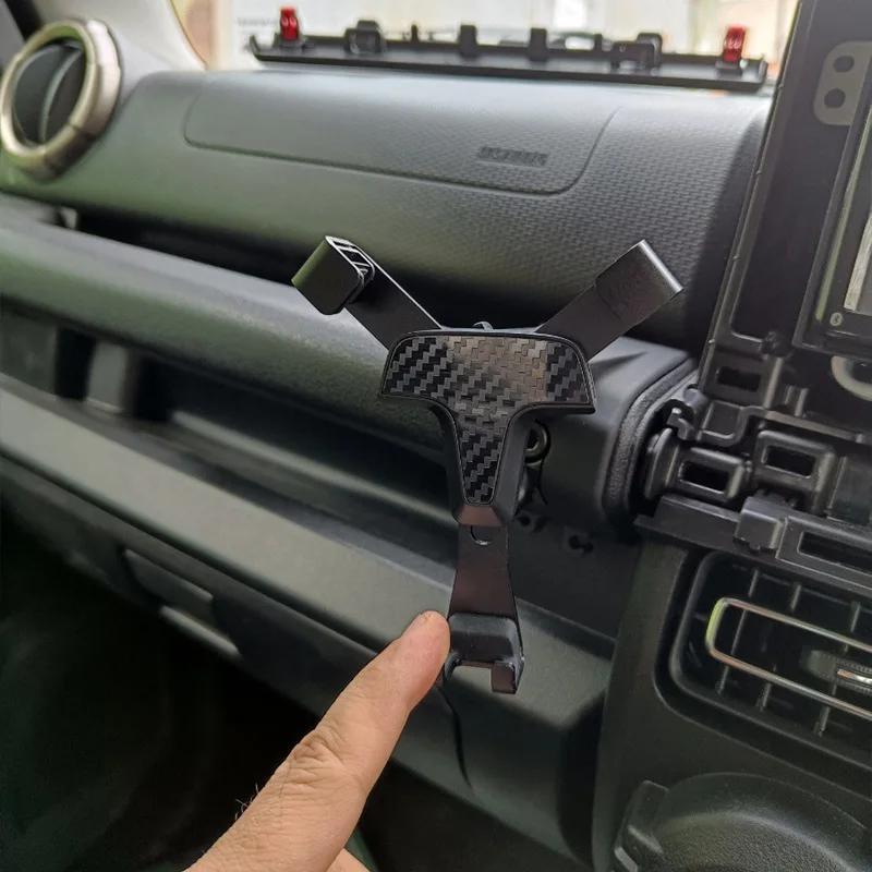 For Suzuki Jimny -2025 Car Bracket Gravity Mobile Phone Holder Car Mounts Fit All Mobile Phone