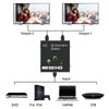 4K HDMI-совместимый переключатель, 2 порта, двунаправленный, 1x2 / 2x1, HD-переключатель-разветвитель, 4K 1080P 3D HDR HDCP для PS4 PS3 Xbox HDTV приставки