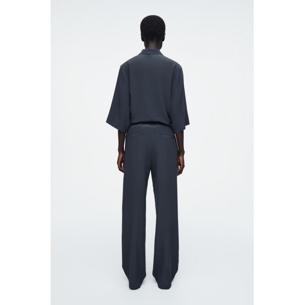 COS Японские шелковые брюки свободного кроя