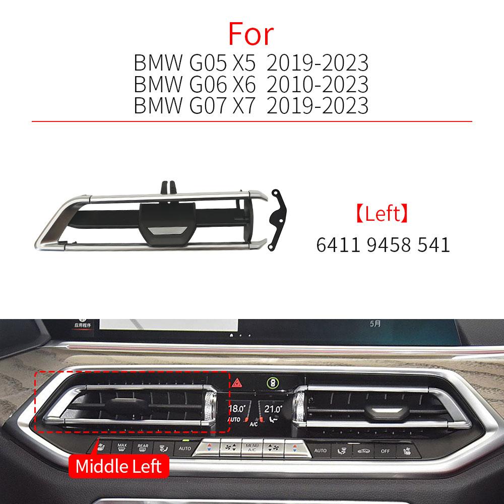 Для BMW G05 G06 G07 Автомобиль Передняя Решетка Воздухозаборника Зажим Накладка Детали Комплекты для Ремонта Выхода A/C Аксессуар Для BMW X5 X6 X7 64119458541
