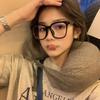 Trendy Ultra-Light TR90 Large Square Frame Glasses for Women