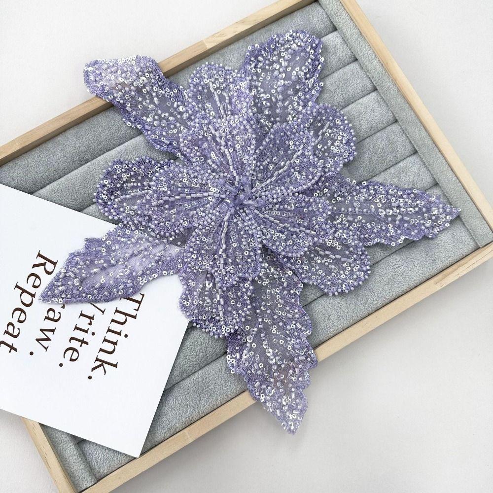 Блестки Нашивки на одежду Брошь Аппликация на одежду Цветок Многослойные аппликации Пошив одежды