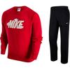 Fashion Fleece Crewneck Sweatshirt Breathable Versatile Long Pants Casual Sports Suit Men Sweatshirt, Pants, Sports Suit FZ6374-657+623455-010
