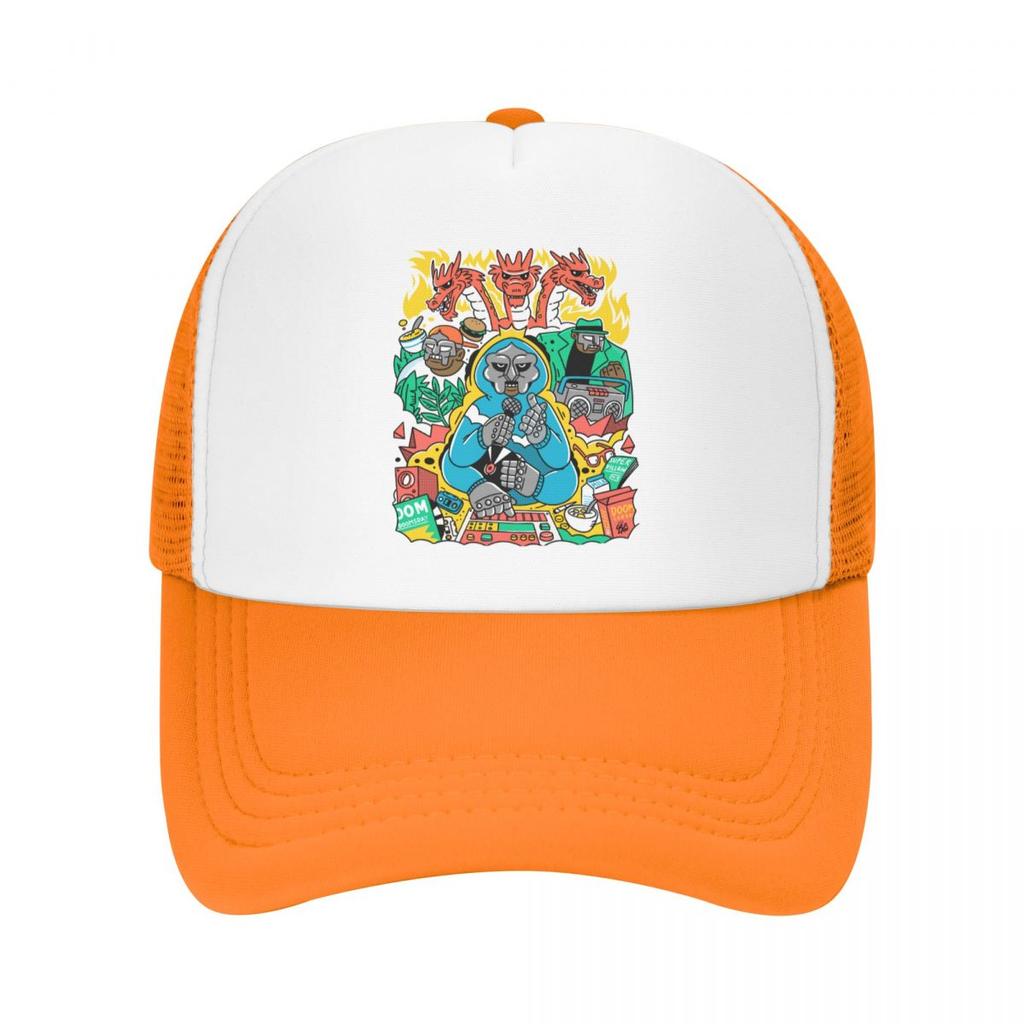 Mf Doom Friends Кепка дальнобойщика для унисекс WoUnisex Персонализированная регулируемая бейсболка для взрослых Doom Slayer Game Уличные бейсболки Snapback