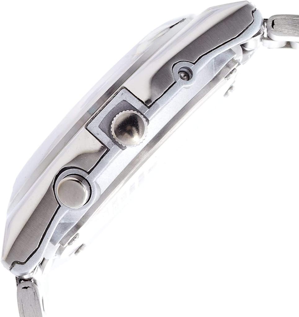 Мужские радиоуправляемые часы Citizen Аналоговые Солнечные Дата Металл Черный Q&Q HG08-202, Питание, Водонепроницаемые, Дисплей, Ремешок,