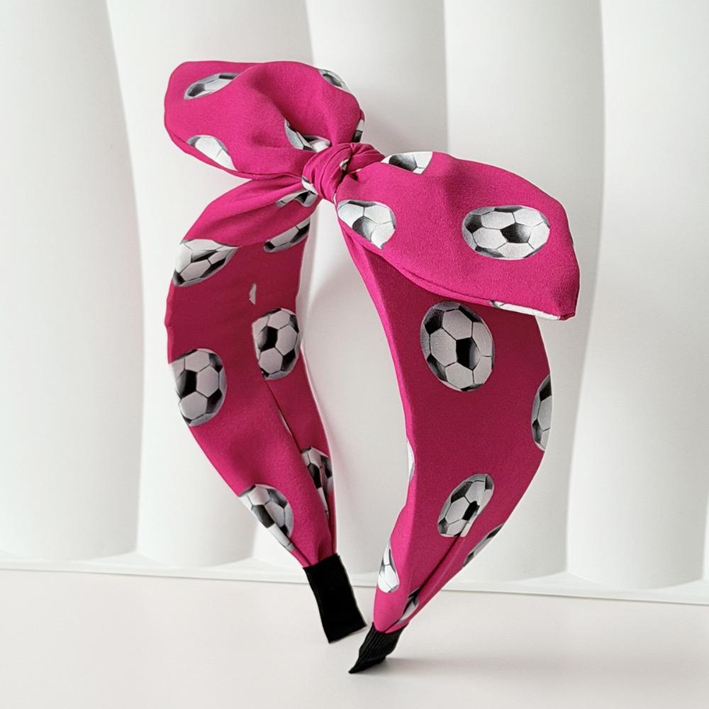 Bow Soccer Fan Hair Band Rabbit Ear Fan Cheering Hair Hoop Football Headband  Celebration