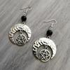 New Silver Color Sun And Moon Necklaces Chain Pair Of Celestial Best Friends Gift For Friend Long Necklaces Pendants Men Women