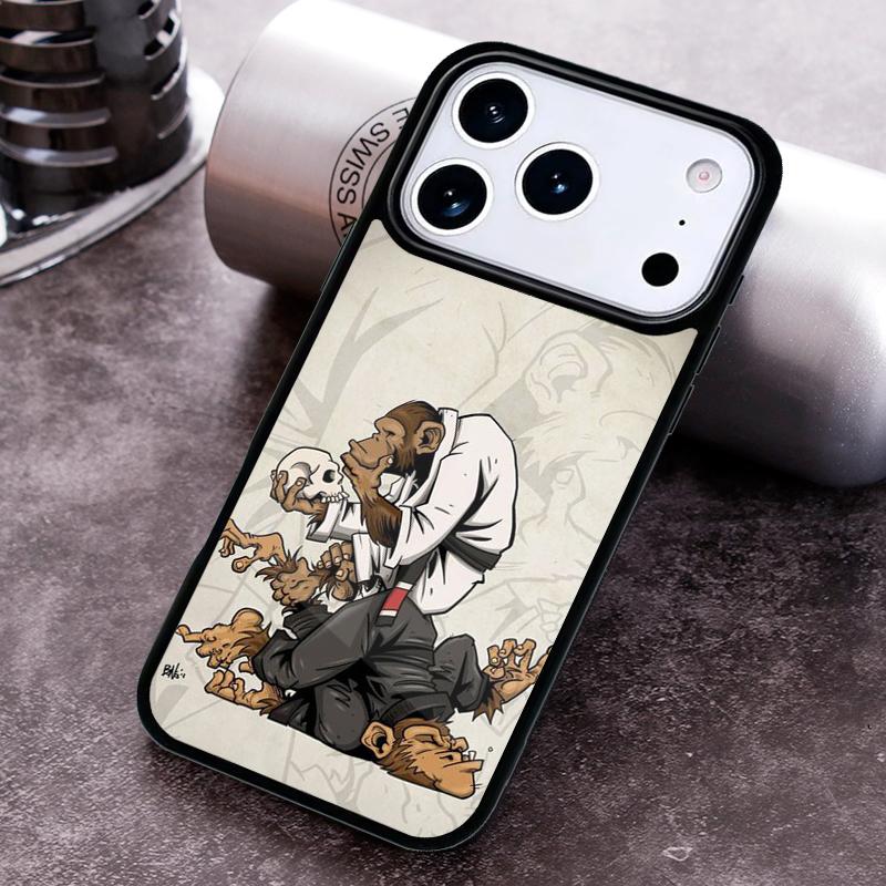 BJJ Brazilian Jiu Jitsu soft Phone Case For iPhone 17 16 15 14 13 12 11 Pro Max Plus 17Air Soft Silicone Cover