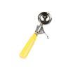 Zeus Ice Cream Scoop, No. 20 Yellow, 1 Pc., Korean Popular Tableware