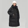 FXYL6887 Women's Mid-Length Down Jacket with Detachable Hood