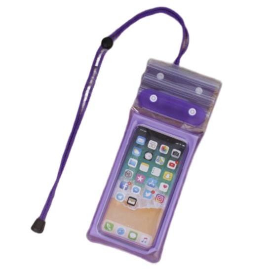 Водонепроницаемая сумка для телефона Прозрачная водонепроницаемая хорошая герметичная подушка безопасности Сенсорный экран Плавание Рафтинг Сумка для мобильного телефона Водные виды спорта