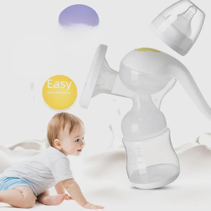 Ручной молокоотсос Beikang с мощным всасыванием для эффективного откачивания молока и комфортного массажа при грудном вскармливании