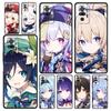 Чехлы для Redmi 10C Funda Genshin Impact Game, чехол для телефона для Xiaomi Redmi Note 12 11 9S 9 8 10 Pro Plus 7 9T 8T 9C 9A 8A, чехол