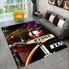 3D Drum Kit Music Instruments Area Large Carpet Rug for Home Living Room Bedroom Doormat DecorArea Rug Carpet Non-slip Floor Mat