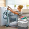 Laundry Basket Large Capacity Foldable Dirty Clothes Storage Basket Portable Waterproof Bathroom Clothes Organizer Bag