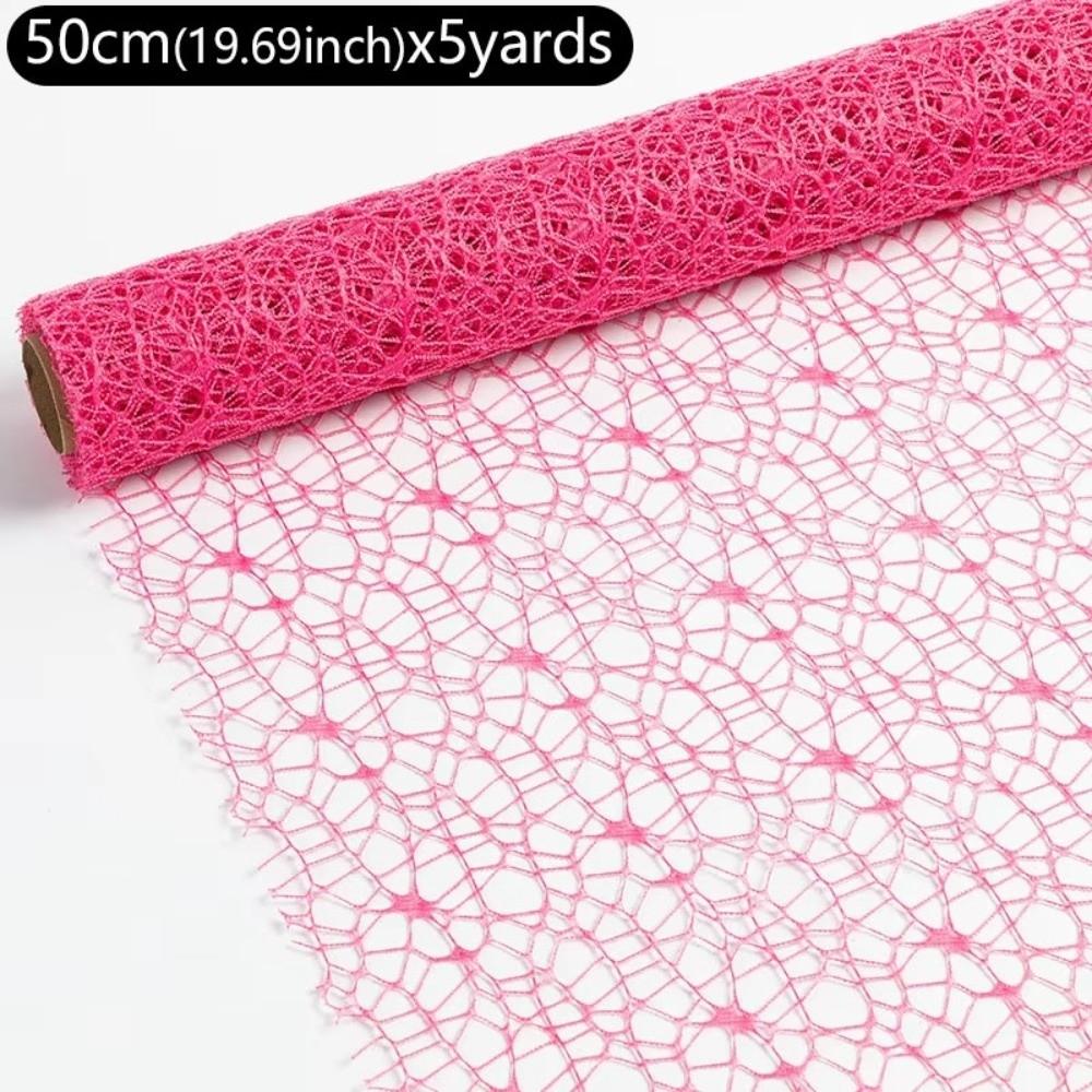 Jacquard Mesh Bouquet Wrap DIY Handmade Floral Gift Packaging  Gift Wrapping Paper