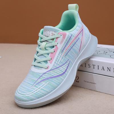 Туфли женские весенне-осенние новые спортивные женские одинарные туфли толстая подошва мягкая подошва не устают ноги модные универсальные с легким верхом дышащие