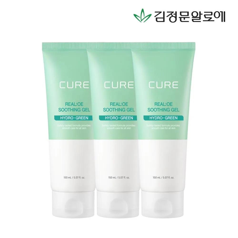 CURE Cure Realoe Успокаивающий гель 150мл (3 куска)