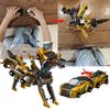 Non-Toxic Collision Transforming Dinosaur Car Toy Magnetic Dinosaur Transformer Car Transform Into Dinosaurs Fun Transforming Cars