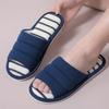 Women Cotton Slippers Indoor Open Toe Soft Slippers Casual Flip Flop Ladies Home Slip-on Memory Foam Bedroom Flats Shoes