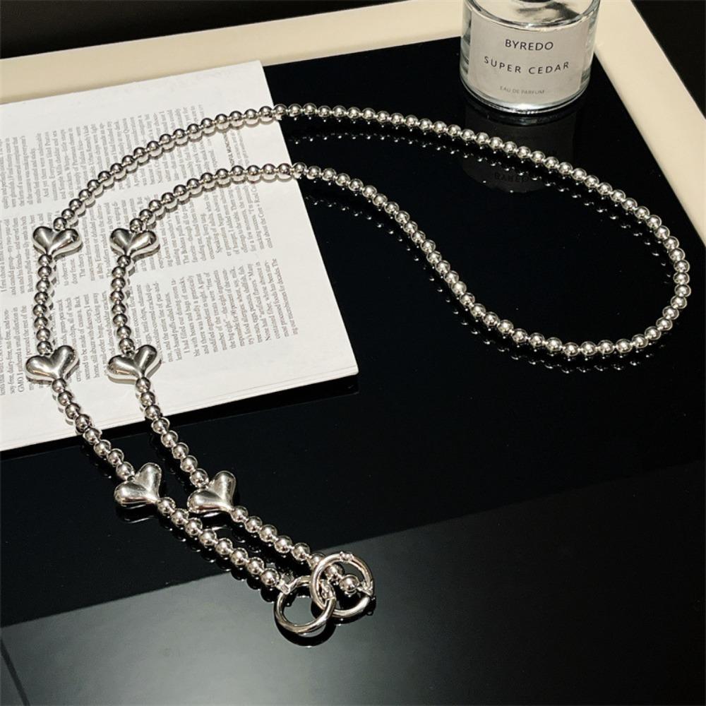 Sweet Mobile Phone Chain Long Beads Phone Strap Fashion Cellphone Lanyard Phone Accessories