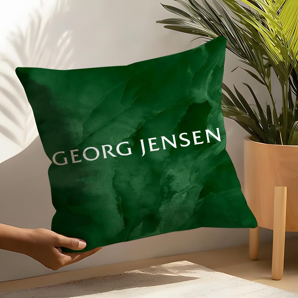 Georg Jensen Наволочка Льняные Чехлы для Подушек Для Декоративного Дивана Домашние Подушки Чехол Чехлы для Подушек Автомобильного Кресла