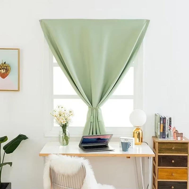 100% Светонепроницаемые шторы для спальни Самоклеящиеся шторы для затенения окон Фланелевые шторы для спальни Блэкаут штора Солнцезащитная штора